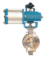 Triple eccentric butterfly valve